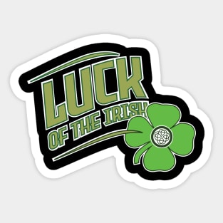 Luck Of The Irish Sticker